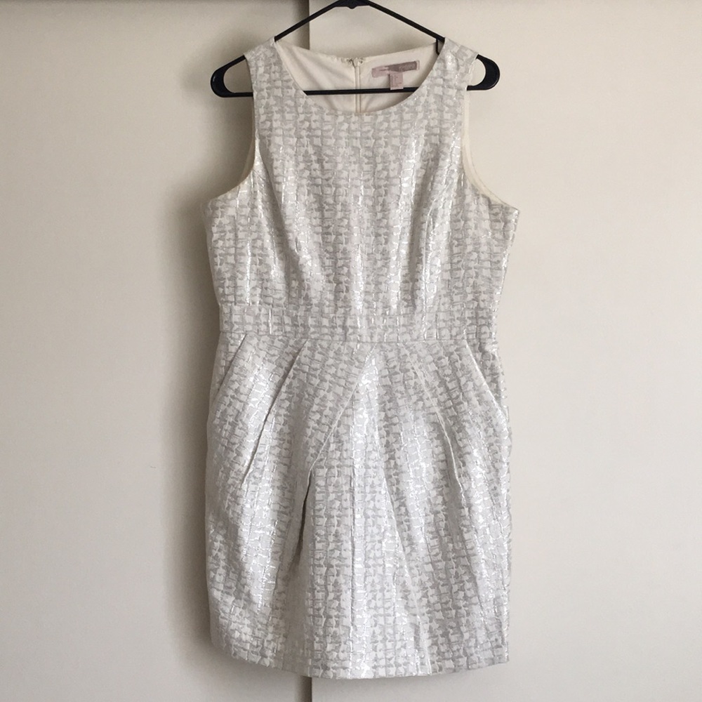 Dress with Silver Pattern